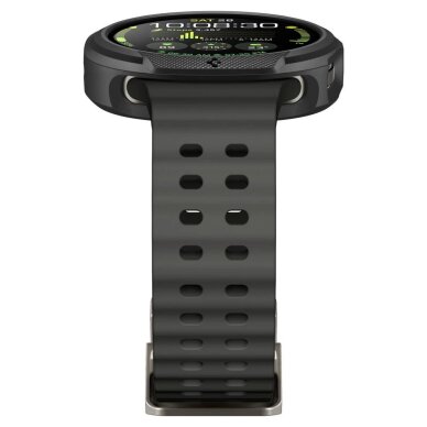 Samsung Galaxy Watch 8 40mm dėklas Spigen Liquid Air – matinės juodos spalvos 5