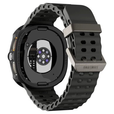 Samsung Galaxy Watch 8 44mm dėklas Spigen Liquid Air – matinės juodos spalvos 2