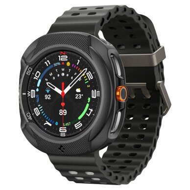 Samsung Galaxy Watch 8 Classic 46mm dėklas Spigen Liquid Air – juodas 1 Samsung Galaxy Watch 8 Classic 46mm dėklas Spigen Liquid Air – juodas 1