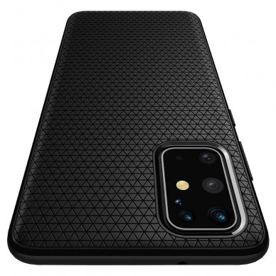 Aukštos kokybės Dėklas Spigen Liquid Air Galaxy S20+ Plus Matte juodas 7