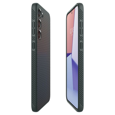 Akcija! Dėklas Spigen LIQUID AIR GALAXY S23 Žalias  9