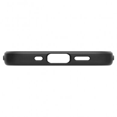 Spigen Liquid Air Aukštos Kokybės Dėklas Iphone 12 Mini Matinis Juodas 4