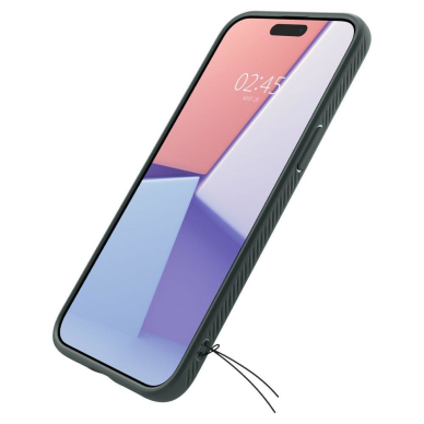 Apsauginis silikono dėklas Spigen LIQUID AIR IPHONE 15 PRO MAX ABYSS žalias 8 Apsauginis silikono dėklas Spigen LIQUID AIR IPHONE 15 PRO MAX ABYSS žalias 8
