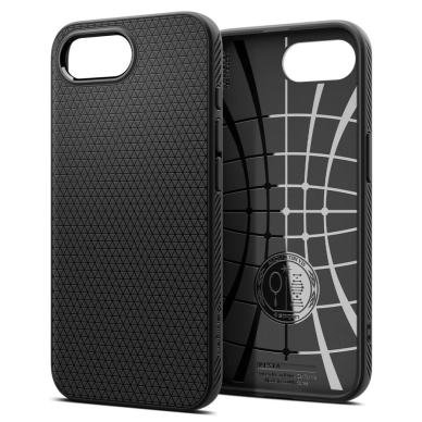 Spigen Liquid Air iPhone 16e Dėklas - Matinis Juodas 1