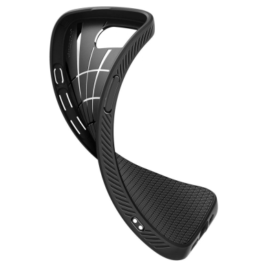 Spigen Liquid Air iPhone 16e Dėklas - Matinis Juodas 10 Spigen Liquid Air iPhone 16e Dėklas - Matinis Juodas 10