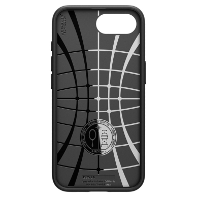 Spigen Liquid Air iPhone 16e Dėklas - Matinis Juodas 14