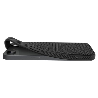 Spigen Liquid Air iPhone 16e Dėklas - Matinis Juodas 9