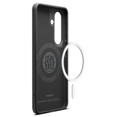 Samsung Galaxy S26 Spigen Liquid Air Mag MagSafe dėklas – juodas 13