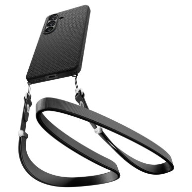 Samsung Galaxy S26 Spigen Liquid Air Mag MagSafe dėklas – juodas 16