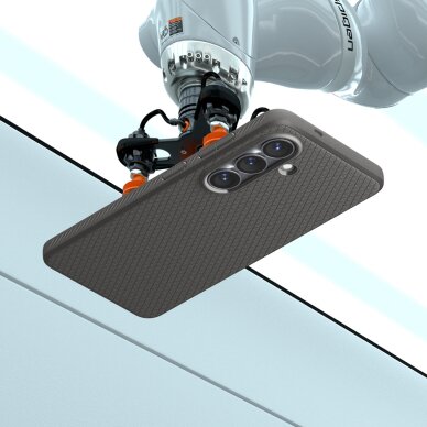 Samsung Galaxy S26 Spigen Liquid Air Mag MagSafe dėklas – pilkas 10