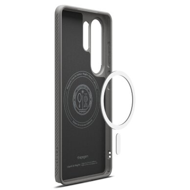 Samsung Galaxy S26 Ultra Spigen Liquid Air Mag MagSafe dėklas – pilkas 16 Samsung Galaxy S26 Ultra Spigen Liquid Air Mag MagSafe dėklas – pilkas 16