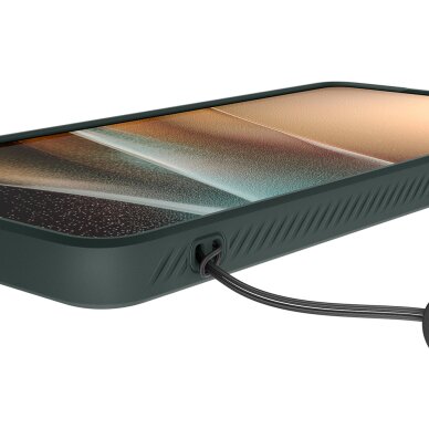 Samsung Galaxy S26 Ultra Spigen Liquid Air Mag MagSafe dėklas – žalias 15