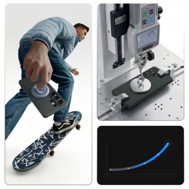 Samsung Galaxy S26 Ultra Spigen Liquid Air Mag MagSafe dėklas – žalias 17