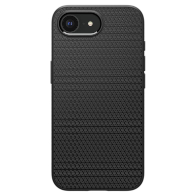Spigen Liquid Air Mag MagSafe iPhone 16e Dėklas - Matinis Juodas 2