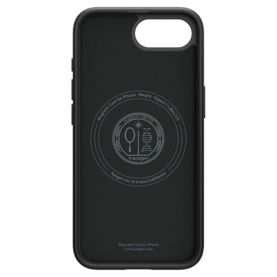 Spigen Liquid Air Mag MagSafe iPhone 16e Dėklas - Matinis Juodas 3