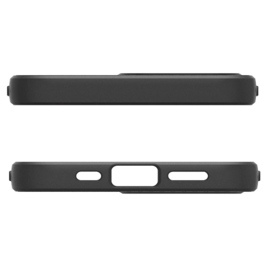Spigen Liquid Air Mag MagSafe iPhone 16e Dėklas - Matinis Juodas 5