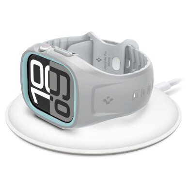 Apple Watch 10 46mm Spigen Liquid Air Pro dirželis – pilkas 6 Apple Watch 10 46mm Spigen Liquid Air Pro dirželis – pilkas 6
