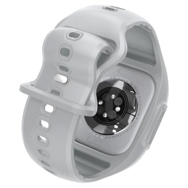 Apple Watch 10 46mm Spigen Liquid Air Pro dirželis – pilkas 8