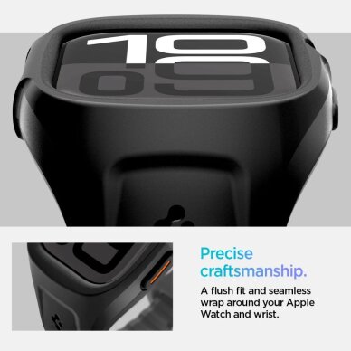 Apple Watch 46mm Spigen Liquid Air Pro dirželis – matinės juodos spalvos 15 Apple Watch 46mm Spigen Liquid Air Pro dirželis – matinės juodos spalvos 15