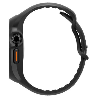 Apple Watch 46mm Spigen Liquid Air Pro dirželis – matinės juodos spalvos 2