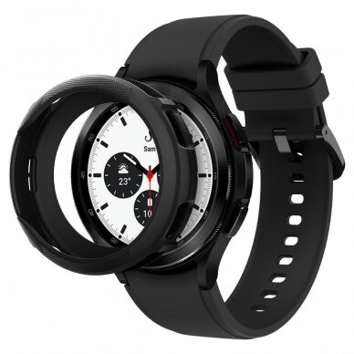 AKCIJA! Ekrano Apsauga SPIGEN LIQUID AIR SAMSUNG GALAXY WATCH 4 CLASSIC 46 MM Matinis Juodas AKCIJA! Ekrano Apsauga SPIGEN LIQUID AIR SAMSUNG GALAXY WATCH 4 CLASSIC 46 MM Matinis Juodas