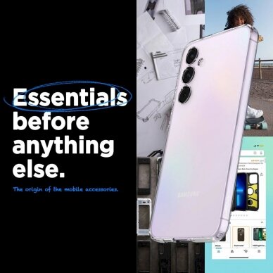 Dėklas Spigen Liquid Crystal case for Samsung Galaxy A55 5G - Permatomas 18