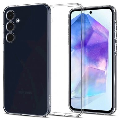 Dėklas Spigen Liquid Crystal case for Samsung Galaxy A55 5G - Permatomas 3 Dėklas Spigen Liquid Crystal case for Samsung Galaxy A55 5G - Permatomas 3