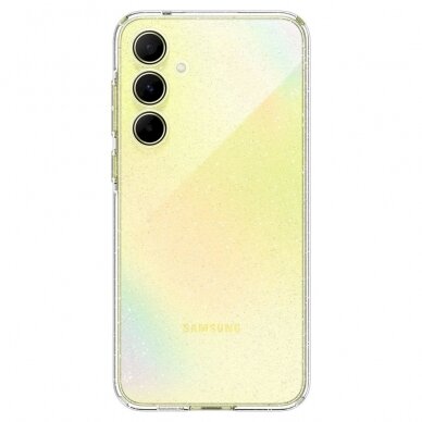 Dėklas Spigen Liquid Crystal case for Samsung Galaxy A55 5G - Permatomas Blizgus 6
