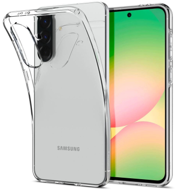 Spigen Liquid Crystal Dėklas skirtas Samsung Galaxy A56 5G - Permatomas