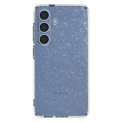 Spigen Liquid Crystal dėklas Samsung Galaxy S25+ - permatomas su blizgučiais 1