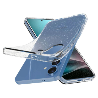 Spigen Liquid Crystal dėklas Samsung Galaxy S25+ - permatomas su blizgučiais 4