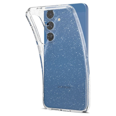 Spigen Liquid Crystal dėklas Samsung Galaxy S25+ - permatomas su blizgučiais 5