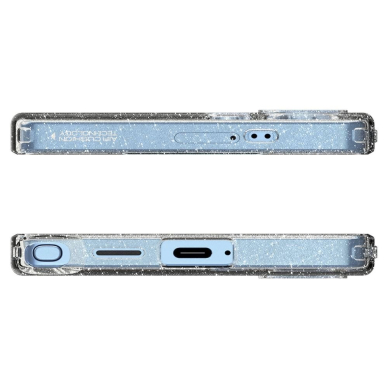 Spigen Liquid Crystal dėklas Samsung Galaxy S25 Ultra - permatomas su blizgučiais 4 Spigen Liquid Crystal dėklas Samsung Galaxy S25 Ultra - permatomas su blizgučiais 4