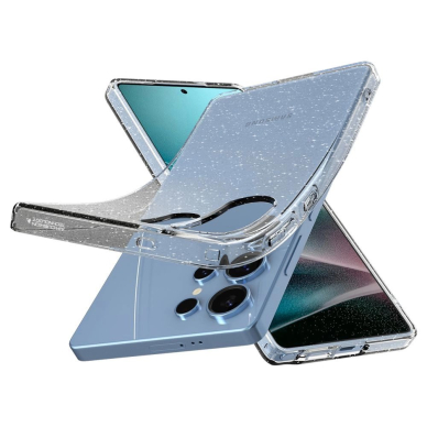 Spigen Liquid Crystal dėklas Samsung Galaxy S25 Ultra - permatomas su blizgučiais 5