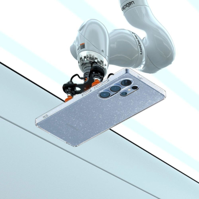 Spigen Liquid Crystal dėklas Samsung Galaxy S25 Ultra - permatomas su blizgučiais 7