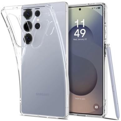 Spigen Liquid Crystal dėklas Samsung Galaxy S25 Ultra - permatomas