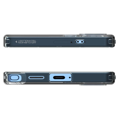 Spigen Liquid Crystal dėklas Samsung Galaxy S25 Ultra - pusiau permatomas 4 Spigen Liquid Crystal dėklas Samsung Galaxy S25 Ultra - pusiau permatomas 4