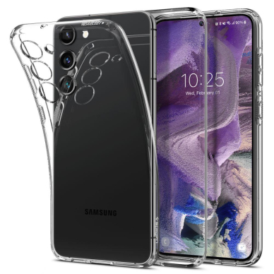 DĖKLAS Spigen LIQUID CRYSTAL GALAXY S23 CRYSTAL SKAIDRUS