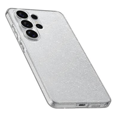 Samsung Galaxy S26 Ultra Spigen Liquid Crystal Glitter dėklas – skaidrus su blizgučiais 9