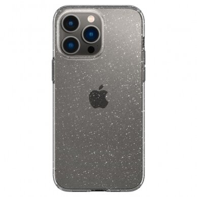 Dėklas Spigen Liquid Crystal iPhone 14 Pro Max blizgantis skaidrus 1