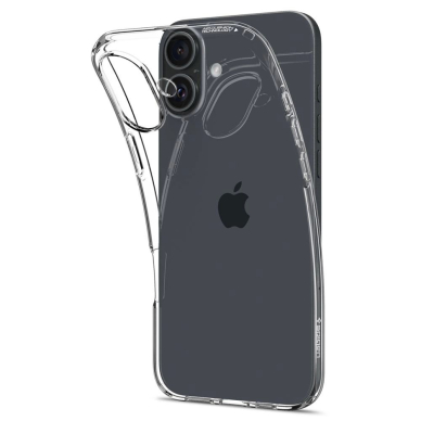 Spigen Liquid Crystal iPhone 16 Plus Dėklas - Permatomas 4
