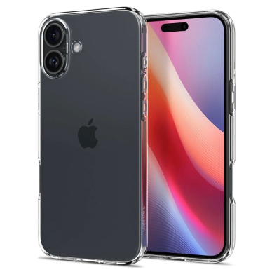 Spigen Liquid Crystal iPhone 16 Plus Dėklas - Permatomas