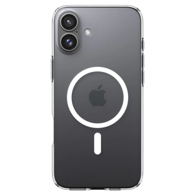 Spigen Liquid Crystal Mag Dėklas with MagSafe skirtas iPhone 16 - Permatomas 1