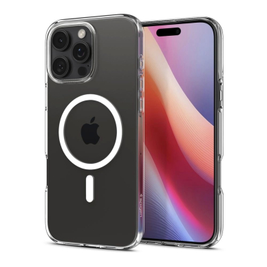 Spigen Liquid Crystal Mag MagSafe iPhone 16 Pro Dėklas - Permatomas 1