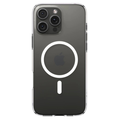 Spigen Liquid Crystal Mag MagSafe iPhone 16 Pro Dėklas - Permatomas 2
