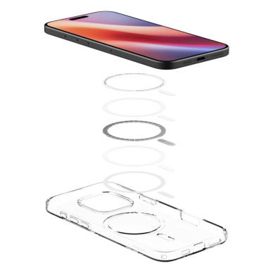 Spigen Liquid Crystal Mag MagSafe iPhone 16 Pro Dėklas - Permatomas 5