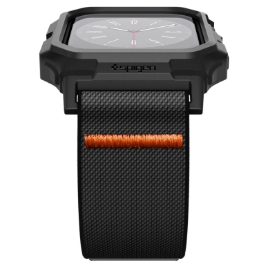 Apple Watch 10 42mm Spigen Lite Fit „PRO“ dirželis – juodas 4