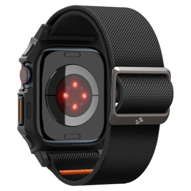 Apple Watch 10 42mm Spigen Lite Fit „PRO“ dirželis – juodas 6