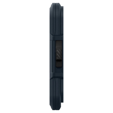 iPhone 16 – Spigen Lock Fit MagSafe Card dėklas - Tamsiai mėlynas 4