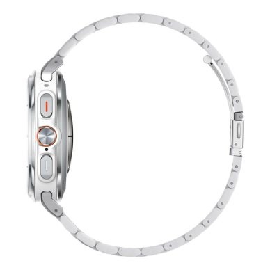 Samsung Galaxy Watch Ultra 47mm Spigen Modern Fit Band apyrankė – sidabrinė 4
